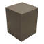 Table de bout Montage en ciment naturel gris
