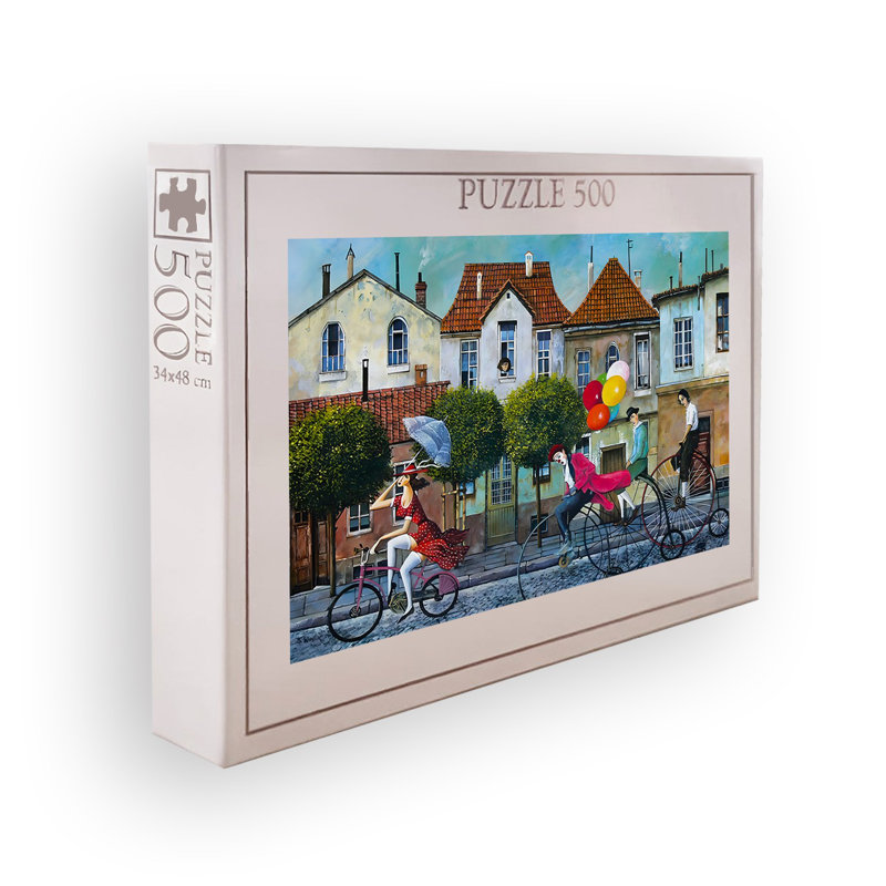 500-Piece Puzzle, 100% Cardboard, 18.9 x 13.4 inches | Box Size: 13.2 x 9.1 x 2.0 inches | Perfect for Family Fun & Relaxation, High-Quality, Durable Pieces for Easy Assembly, Ideal Gift for Puzzle Lovers