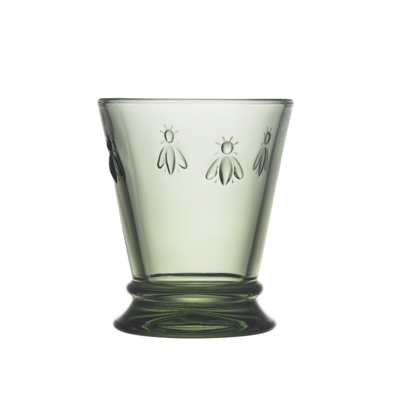 Napoleon Bee Drinking Glass, Blue, 9 oz