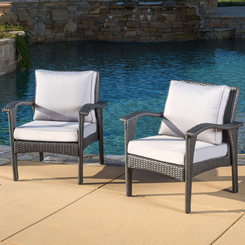 Club Chair (2), Gray