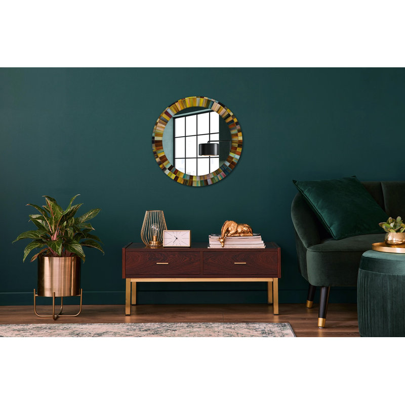 Huldar Glass Flat Wall Mirror