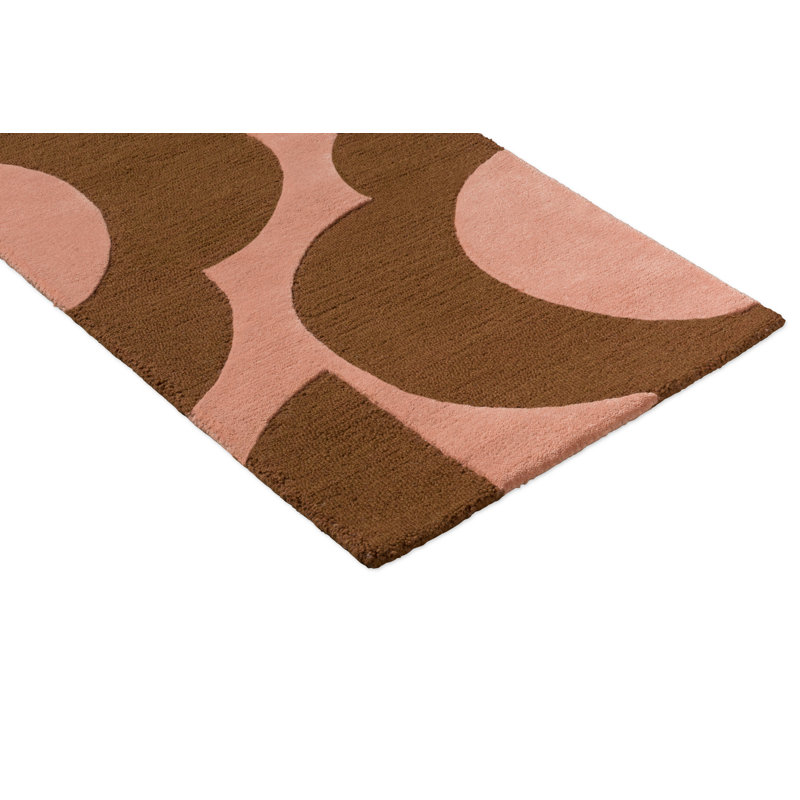 Hand Tufted Wool Floral Area Rug, Runner 2'4" x 9'10"