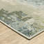 Tapis abstrait bleu / gris / vert Matsumura-1476932398