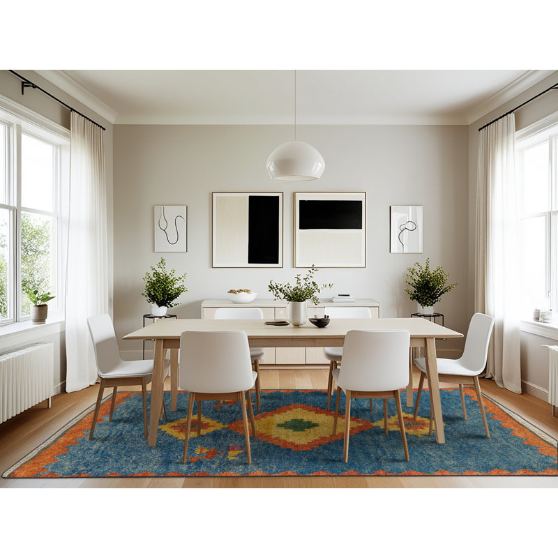 Moroccan Indoor Rug, Rectangle 7' x 10'