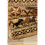 Tapis beige en polypropylène, 79 cm x 7,6 cm, envers en jute, résistant aux taches, doux et confortable, idéal pour les zones de passage fréquent, et adapté aux animaux domestiques.