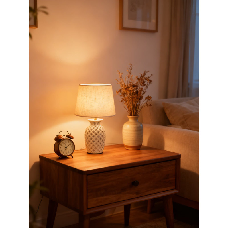 13" Cordless Rechargeable Table Lamp With Remote Control, Color Changing & Dimmable LED Light, Timer Function, Battery Powered For Bedroom, Living Room, Kitchen