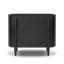 Tolle Nightstand-Drifted Matte Black Veneer