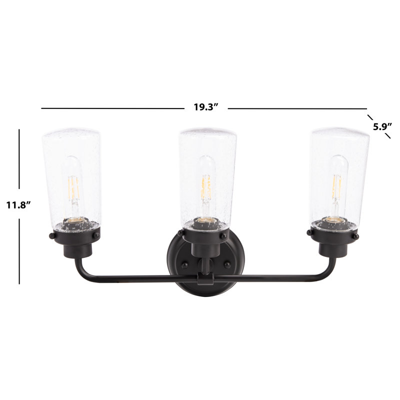 Éclairage pour salle de bain 3 lumières Andi