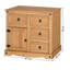 Bridewell 87cm Solid Wood Sideboard