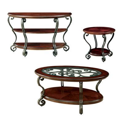 Ensemble de tables basses 3 pièces Craine