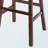 Zavala 3-Pc High Table with Cushioned Saddle Seat Bar Stools, Walnut and Black