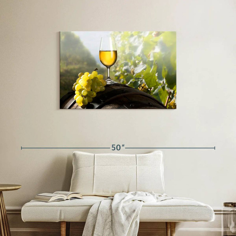 Yarlin Afternoon White Wine, 24" H x 36" W