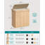Bamboo Laundry Hamper with Handles-214966656