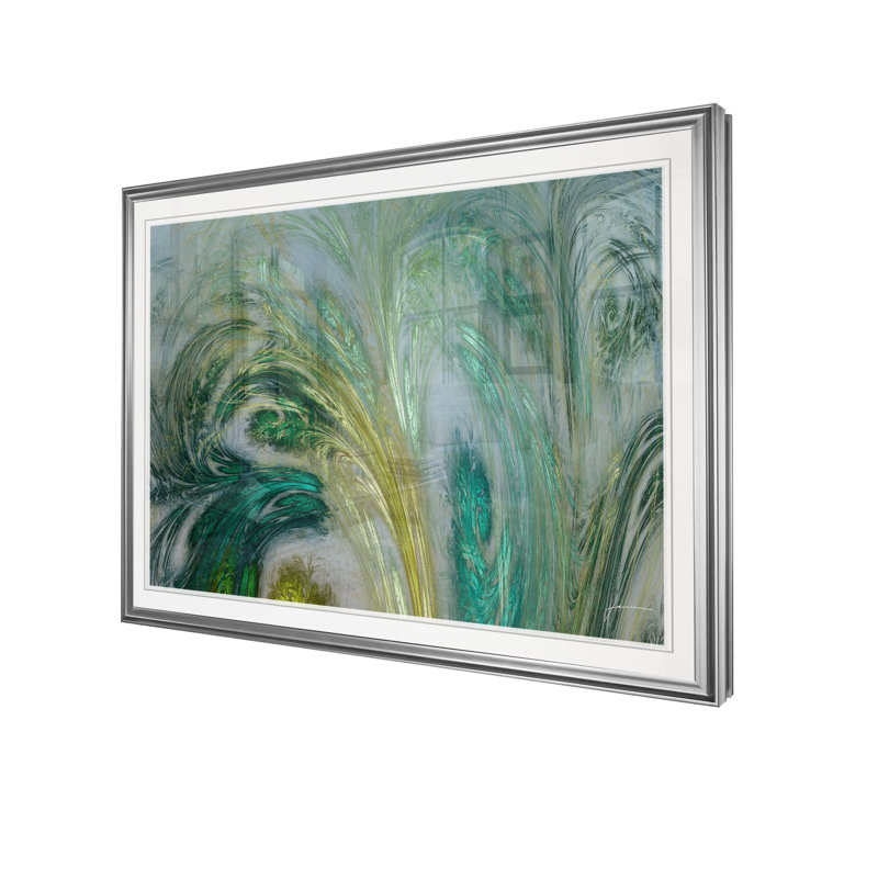 «Altitude V», reproduction, H 20 po x l 24 po x P 1,5 po, Cadre argenté