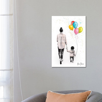 A Beautiful Day Together by Ashvin Harrison - Wrapped Canvas Gallery-Wrapped Canvas Giclée
