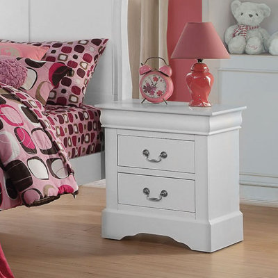 Devionte Solid Wood Nightstand