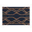 Tapis gris intérieur et extérieur Trellis-313651003