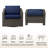 Tiaka Outdoor Swivel Rattan Single Patio Chair with Ottoman-185629824-185629827-147241958