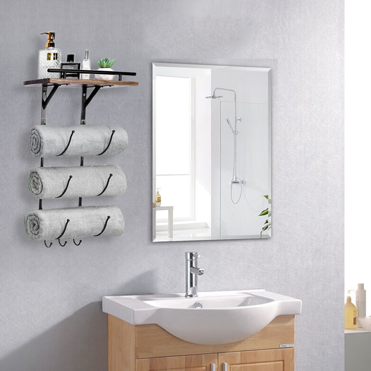 Bathroom Wall-Mounted Towel Holder Rack Bar — Rickle.