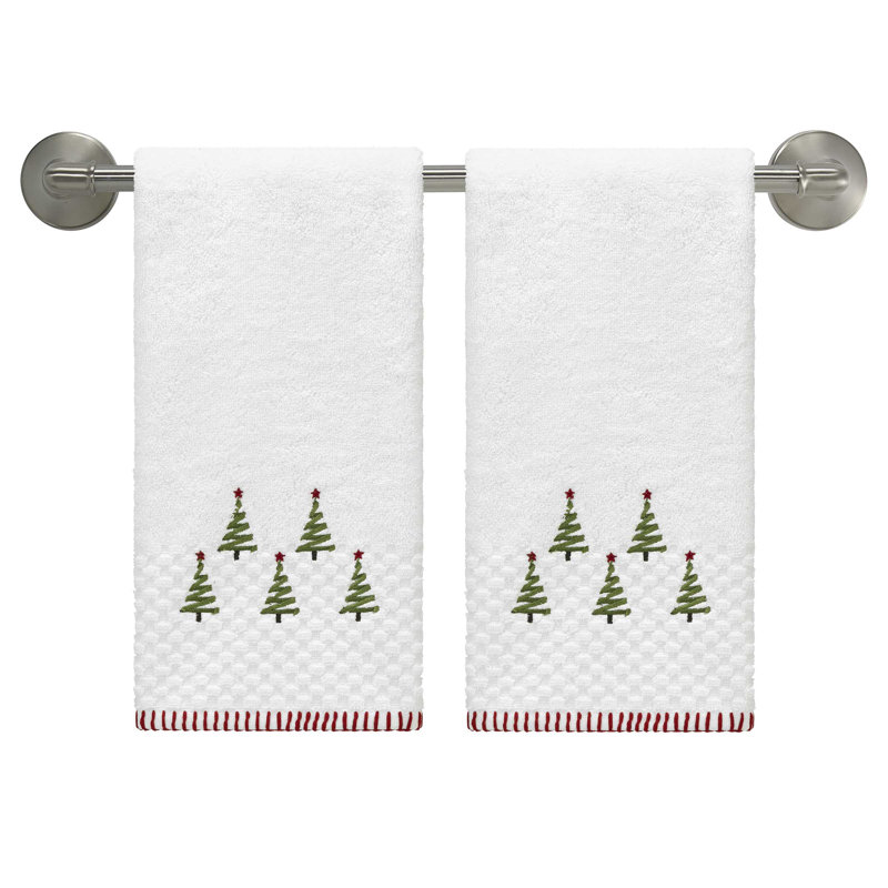  Ribbon Tree 2-Pack Hand Towel Set