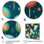 «Lollipop Dream Pattern II - Food Donuts», art mural-1559508678