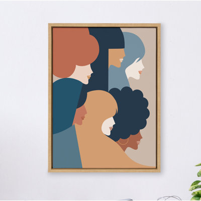 «We Persist Earthy» par Dominique Vari, reproduction d'art sur toile encadrée