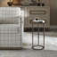 Table d'appoint ronde en marbre  Mercier