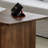 Simple black walnut coffee table-105866278
