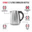 HADEN Stoke 1.7L Stainless Steel Electric Tea Kettle
