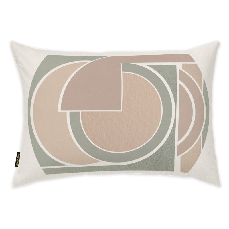 Housse et insert de coussin lombaire Abstract