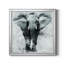Proud Elephant - Reproduction d'art graphique sur toile encadrée-1263565295-1263565294