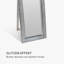 Solid Wood Rectangle Wall Mirror