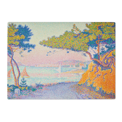 Golfe Juan by Paul Signac Chopping Board
