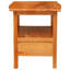 40cm W Solid Wood Bedside Table-1681473332