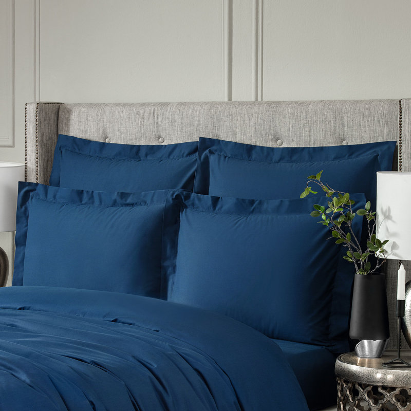 Rhapsody Duvet Cover, Super King Duvet Cover, Dark Blue