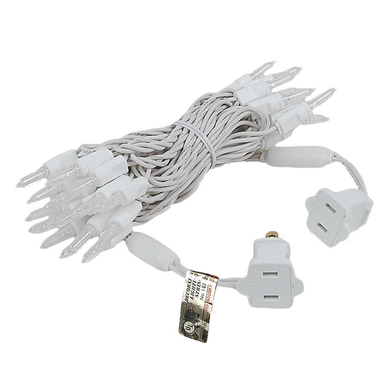 35 lumières de chaîne de lumière, Blanc chaud
