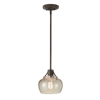 Levi 1 - Light Bronze Dome Pendant