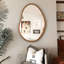 Merrillville Solid Wood Irregular Mirror