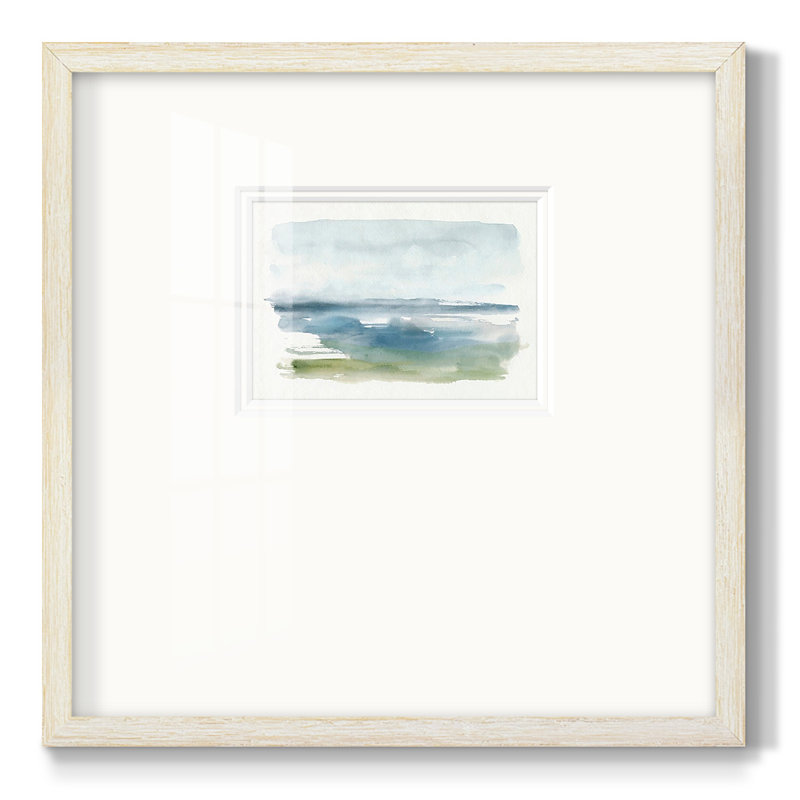 Impression encadrée Coastline Splash Ivpremium, H 17 po x l 17 po x P 1,25 po