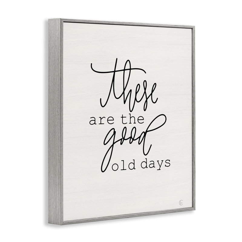 Good Good Days, estampe numérique par Fearful Made Creations, Estampe numérique Farmhouse, H 14 po x l 11 po