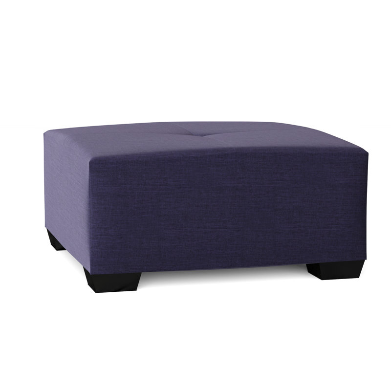 Camden Upholstered Ottoman, Oscar Amethyst