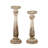 15'' H Wood Tabletop Candlestick-292899093