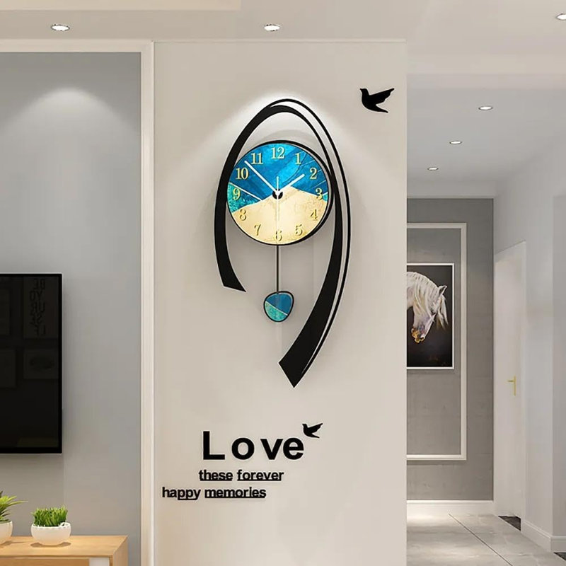 Lakeyshia Acrylic Wall Clock