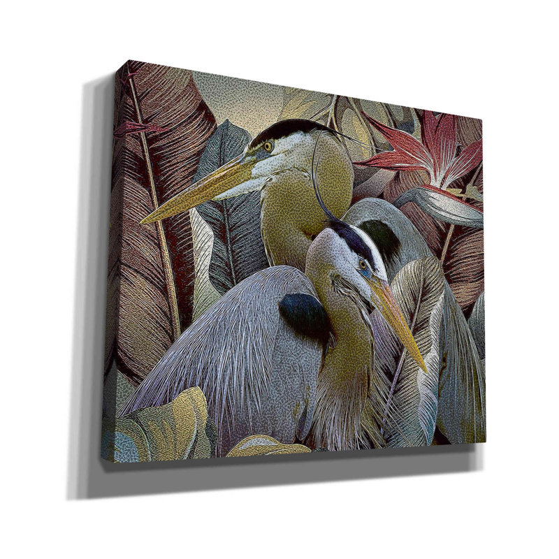 «Two to Tango» par Steve Hunziker, art mural sur toile, H 26 po x l 30 po x P 1,5 po