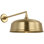 Thomas O'Brien, "Academy 17.5" Mack Barn Light in Hand-Rubbed Antique Brass with 12.5" Rockhouse Shade