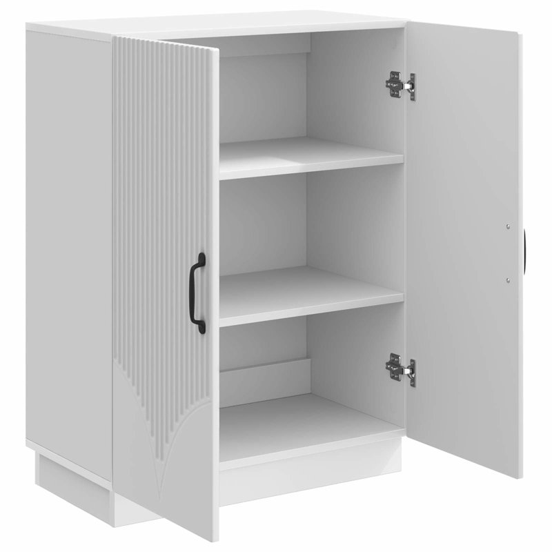 66cm Sideboard, High Gloss White