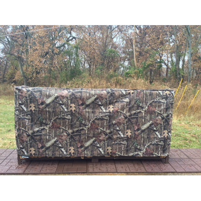 122'' W x 22'' D Vinyl Log Store