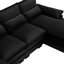 Canapé modulaire symétrique en U moderne à 6 places avec coussins de taille-1540520885