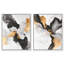 «Celestial Boundaries Duo», ensemble de reproductions d'art encadrées en acrylique encadrées par Art Remedy, cadre doré, 24 x 30-1726243220-1726243225