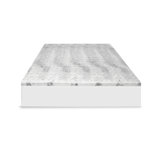 Bamboo Charcoal 2" Memory Foam Mattress Topper